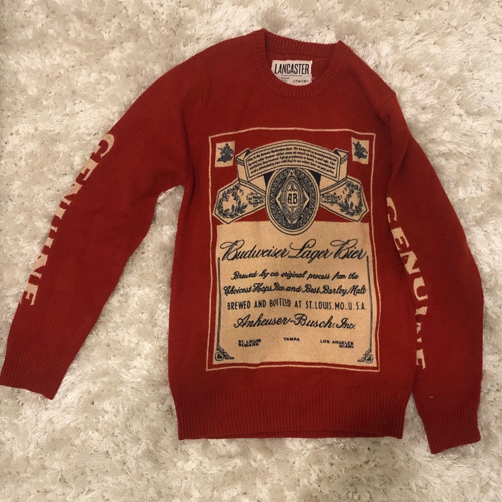 Budweiser Holiday Sweater